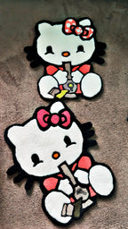 Hello Kitty | Duo Bong Smoking Rug